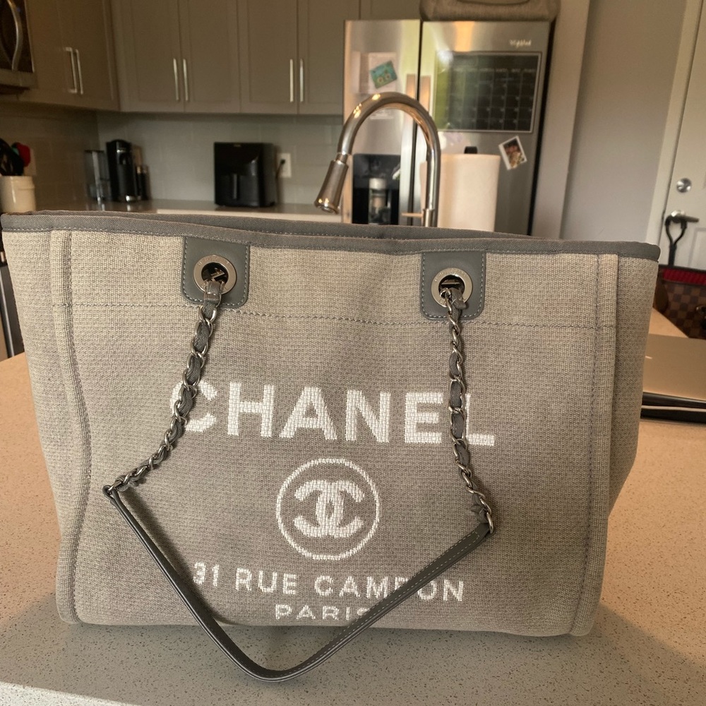 CHANEL Deauville Tote Small